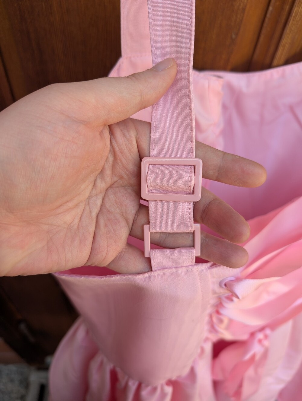 NWOT Corset Back Mini Dress w/ Built In Petticoat - Picture 8 of 10
